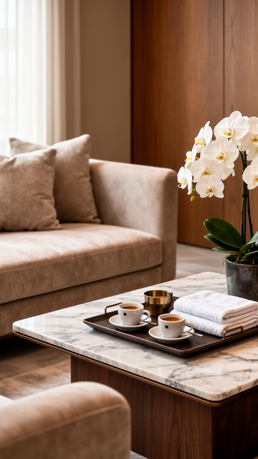 Curated luxury amenities